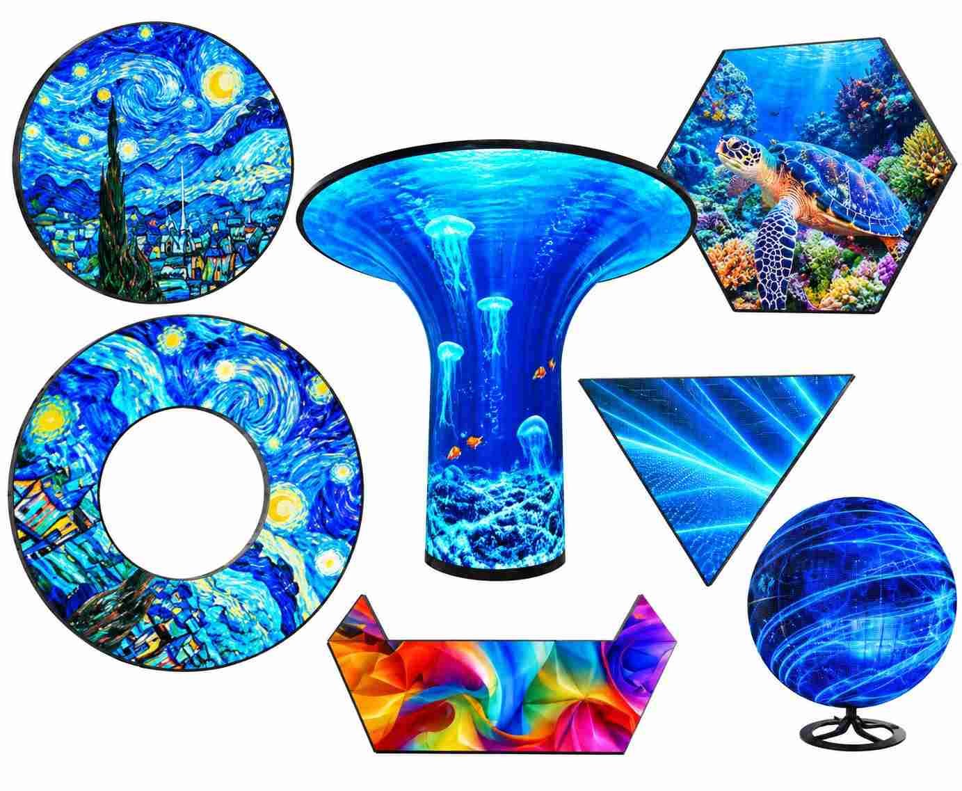 Custom Shaped LED Displays