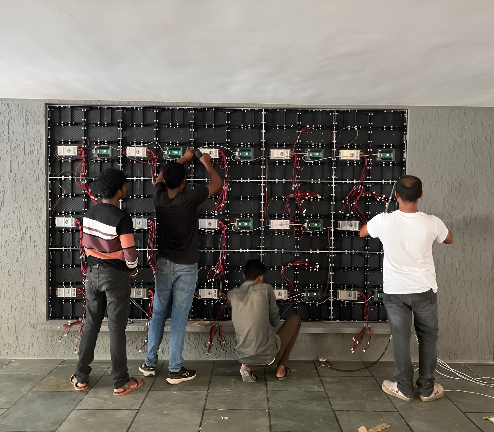 LED Display Installation and Commissioning