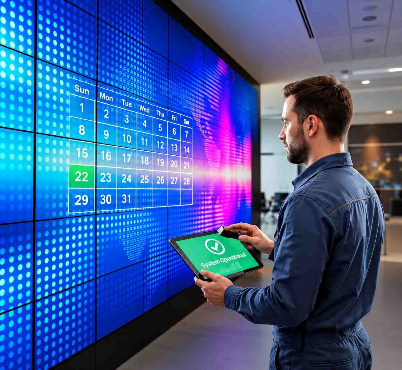 LED Display Maintenance and AMC